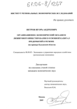 Организационно-экономический механизм лизингового инвестирования в основной капитал предприятий в регионе Петров Игорь Андреевич Организационно-экономический механизм лизингового инвестирования в основной капитал предприятий в регионе