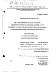 Организационно-правовые основы административно-надзорной деятельности милиции в сфере охраны общественного порядка и обеспечения общественной безопасности  Никонов Александр Викторович Организационно-правовые основы административно-надзорной деятельности милиции в сфере охраны общественного порядка и обеспечения общественной безопасности