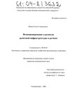 Функционирование и развитие рыночной инфраструктуры в регионе Яшина Елена Геннадьевна Функционирование и развитие рыночной инфраструктуры в регионе