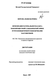 Оптимизация материального баланса многопроцессной гальванической линии путем компьютерного моделирования массопотоков Фирсова Лилия Петровна Оптимизация материального баланса многопроцессной гальванической линии путем компьютерного моделирования массопотоков