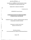 Формирование инкорпоративной экономики муниципальных образований Мельникова Наталия Сергеевна Формирование инкорпоративной экономики муниципальных образований