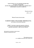 Развитие рынка продукции свиноводства (на материалах Республики Мордовия) Юдина Татьяна Анатольевна Развитие рынка продукции свиноводства (на материалах Республики Мордовия)
